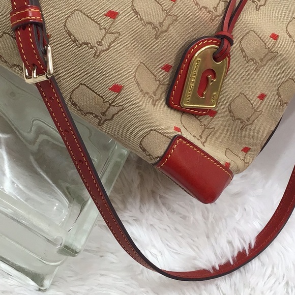 Dooney & Bourke Augusta Masters Golf vintage satchel - Picture 5 of 12